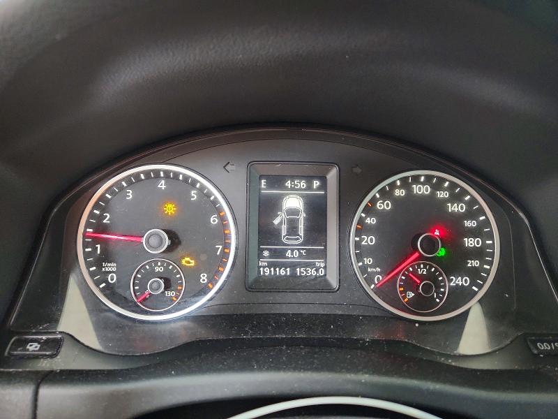 2011 Volkswagen Tiguan VIN WVGBV7AX9BW511944 COPART salvage auction — FRONT END, Ab - Bos - Salvage, sold $100 on 2026-07-09 (photo 9)