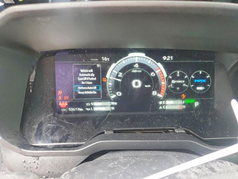 2025 Toyota Tundra VIN 5TFWC5EC4SX008341 COPART salvage auction — FRONT END, On - Permit Salvage, sold $37,250 on 2026-07-23 (photo 9)