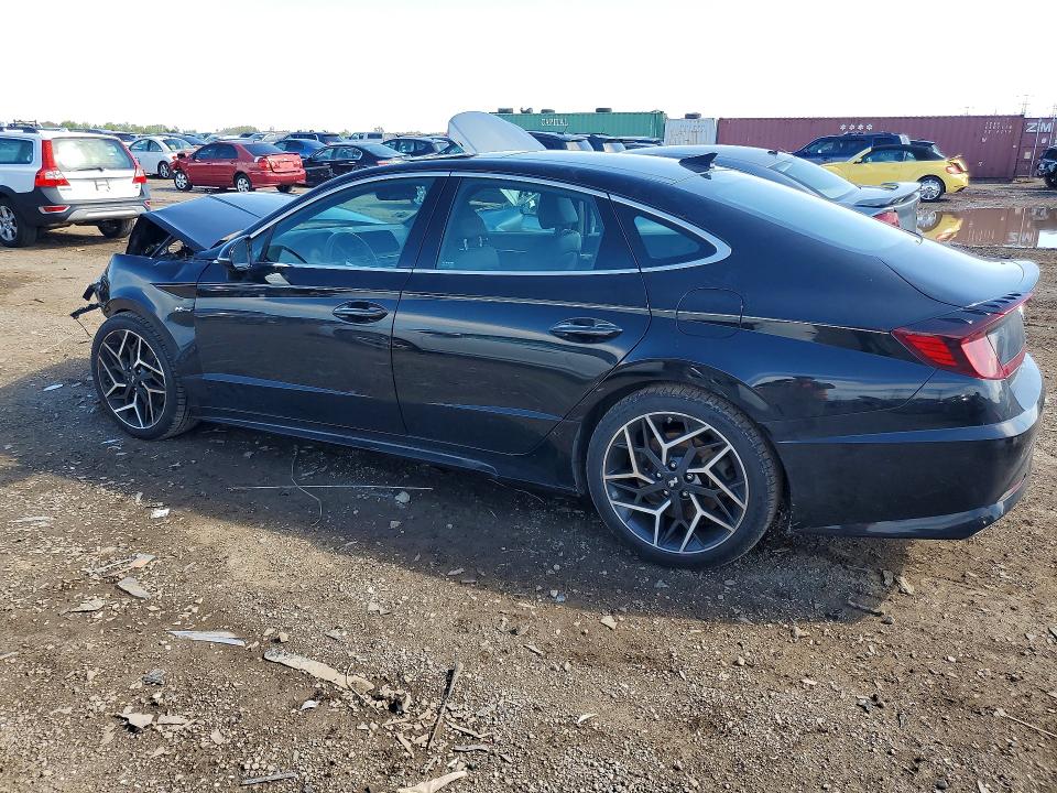 2022 Hyundai Sonata VIN KMHL14JC0NA220732 COPART salvage auction — FRONT END, Il - Salvage Certificate, sold $3,200 on 2026-07-28 (photo 2)