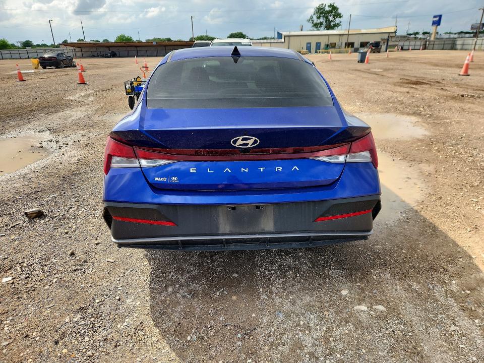 2024 Hyundai Elantra VIN KMHLM4DG8RU679355 COPART salvage auction — SIDE, Tx - Certificate Of Title, sold $5,700 on 2026-07-08 (photo 6)