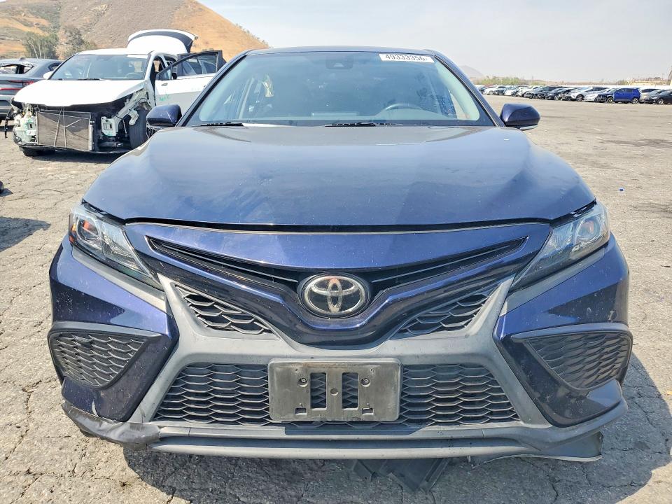2022 Toyota Camry VIN 4T1G11AK9NU624988 COPART salvage auction — REAR END, Ca - Salvage Certificate, sold $4,100 on 2026-07-02 (photo 5)