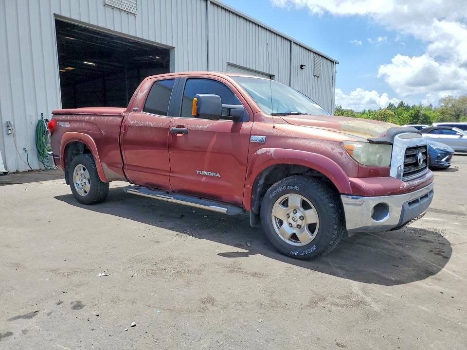 2007 Toyota Tundra VIN 5TBBV54167S462833 COPART salvage auction — Burn Interior, FL - CERT OF TITLE SLVG REBUILDABLE, sold $3,650 on 2026-07-20 (photo 4)