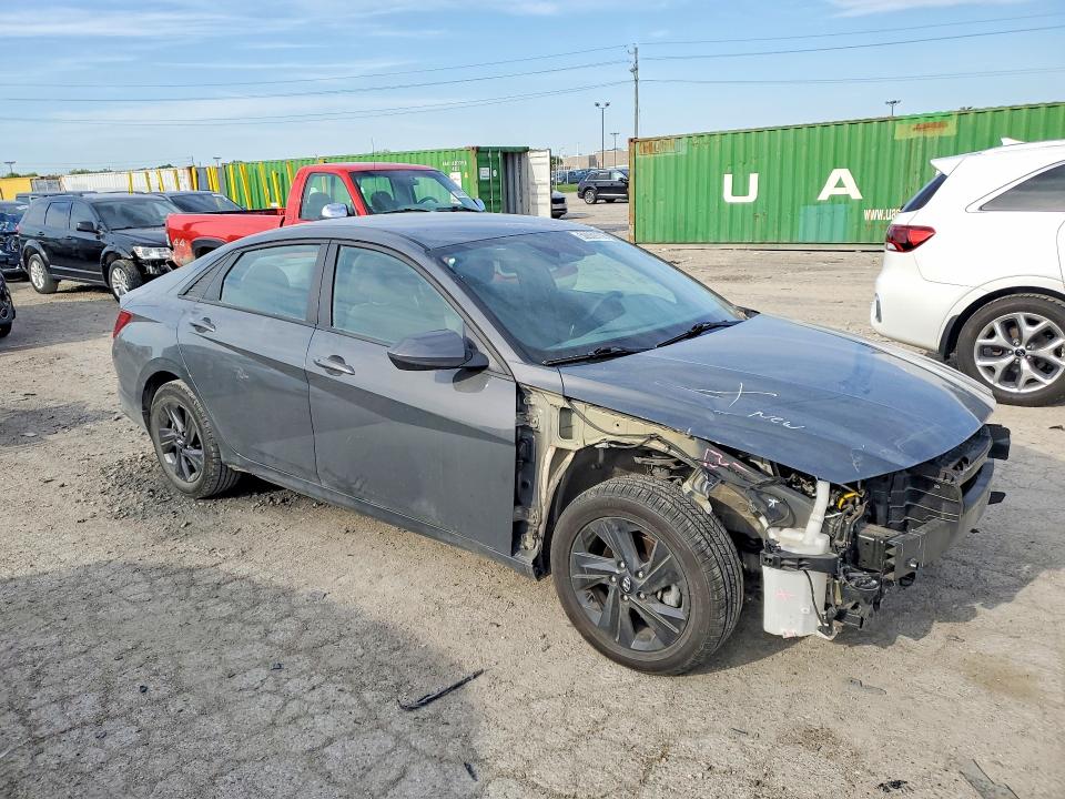 2023 Hyundai Elantra VIN KMHLM4AG0PU623525 COPART salvage auction — SIDE, In - Cert Of Title-Salvage Title, sold $4,100 on 2026-07-24 (photo 4)