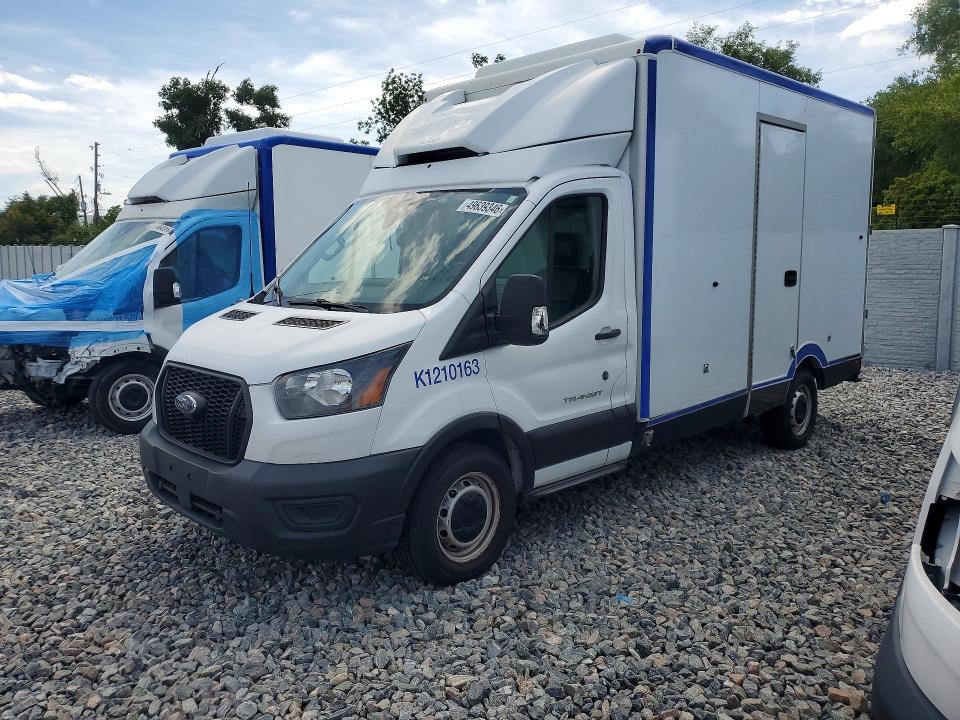 2021 Ford Transit VIN 1FDBW5Z8XMKA84301 COPART salvage auction — MINOR DENT/SCRATCHES, Fl - Certificate Of Title, sold $7,500 on 2026-07-29 (photo 1)