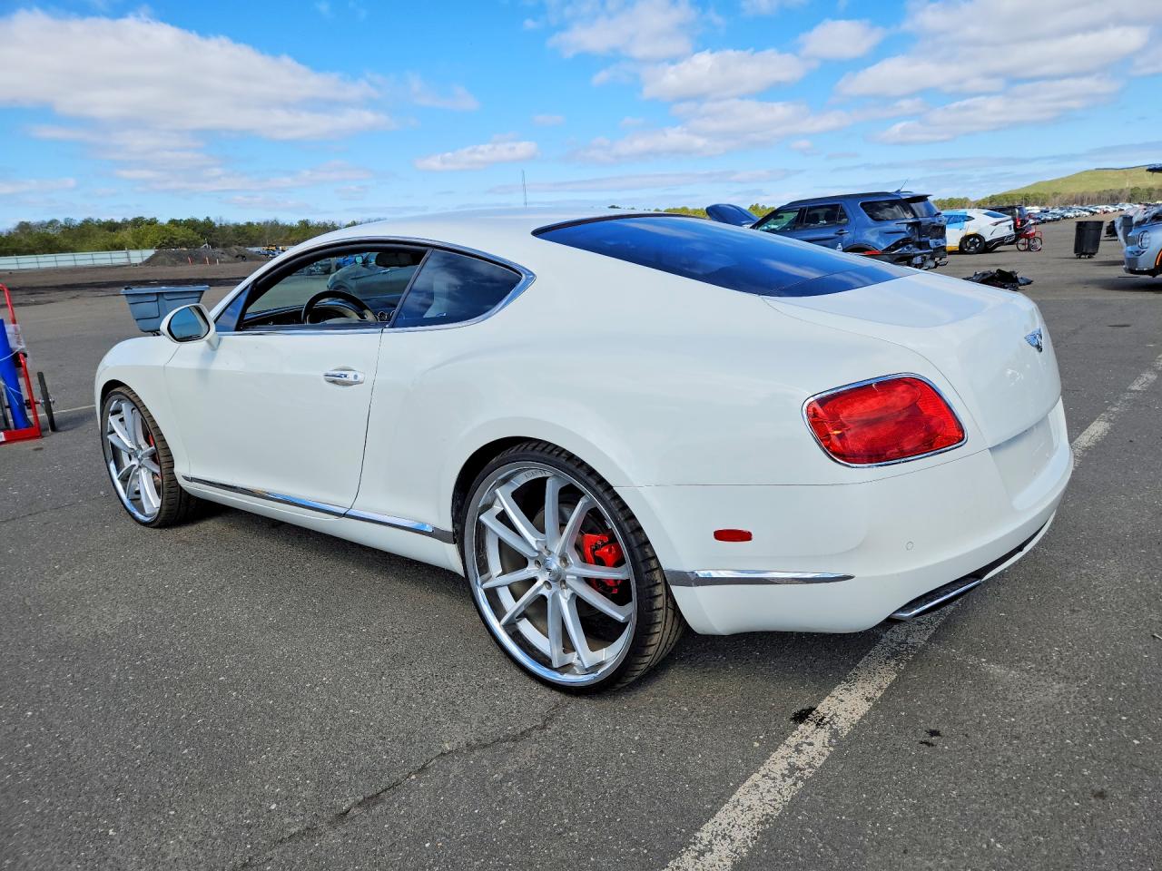 2012 Bentley Continental gt VIN SCBFR7ZAXCC071524 COPART salvage auction — Minor Dent/Scratches, NY - CERT OF TITLE-REBUILT SALVAGE (P), sold $17,000 on 2026-04-27 (photo 2)