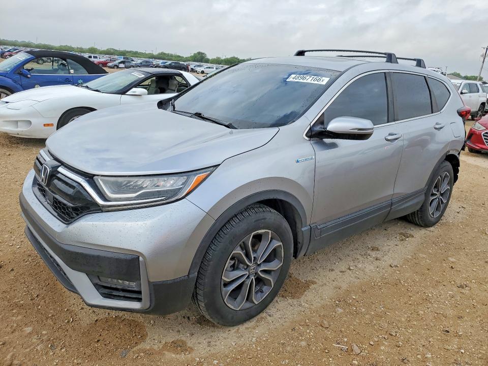 2021 Honda Cr-v VIN 7FART6H82ME019429 COPART salvage auction — REAR END, Tx - Salvage Vehicle Title, sold $100 on 2026-07-09 (photo 1)
