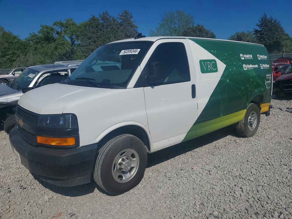 2025 Chevrolet Express VIN 1GCWGAFP0S1114044 — COPART salvage auction photo