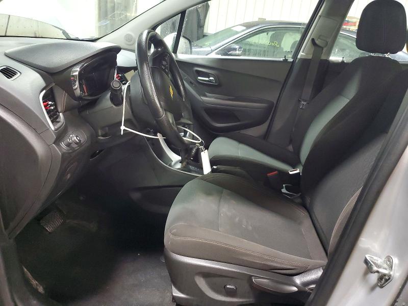 2018 Chevrolet Trax VIN KL7CJKSB7JB602644 COPART salvage auction — SIDE, Il - Salvage Certificate, sold $1,100 on 2026-07-09 (photo 7)