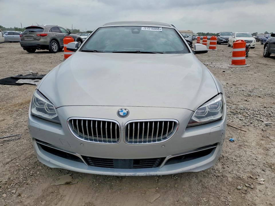 2015 BMW 6er VIN WBA6B4C53FD760974 COPART salvage auction — MINOR DENT/SCRATCHES, TX - CERTIFICATE OF TITLE, sold $3,150 on 2026-07-17 (photo 5)