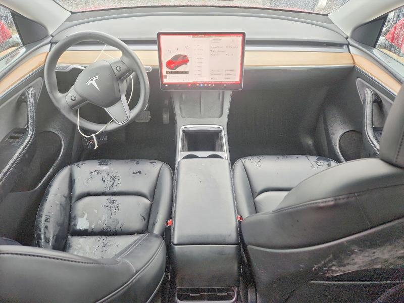 2023 Tesla Model y VIN 7SAYGAEE7PF776892 COPART salvage auction — FRONT END, Ut - Salvage Certificate, sold $12,200 on 2026-07-24 (photo 8)