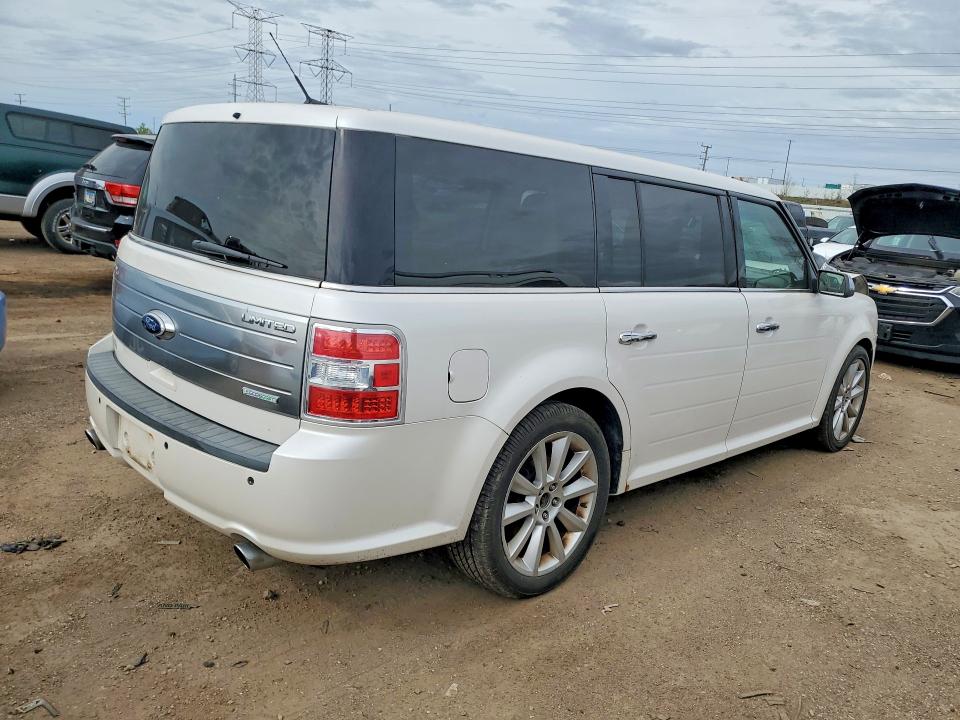 2011 Ford Flex VIN 2FMHK6DT9BBD16143 COPART salvage auction — FRONT END, Il - Salvage Certificate, sold $425 on 2026-07-09 (photo 3)