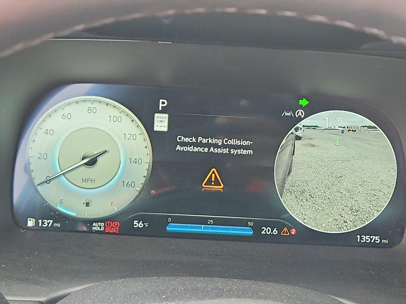 2025 Hyundai Palisade VIN KM8R7DGE7SU820546 COPART salvage auction — REAR END, Nc - Salvage Certificate Of Title, sold $300 on 2026-07-27 (photo 9)