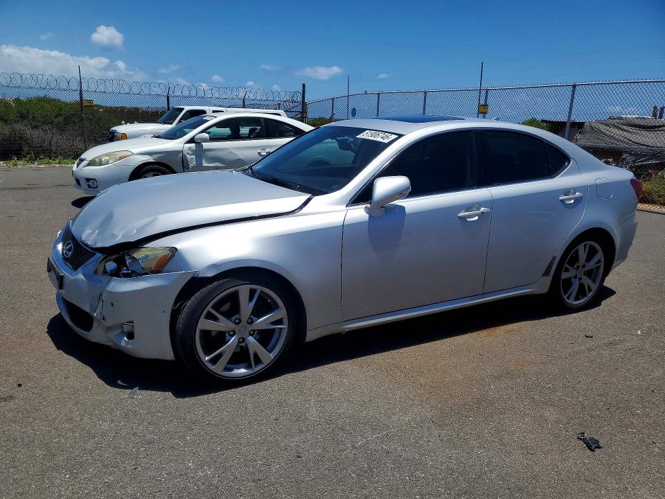 2010 Lexus Is VIN JTHBF5C22A5116191 COPART salvage auction — FRONT END, HI - CERTIFICATE OF SALVAGE, sold $1,500 on 2026-07-27 (photo 1)