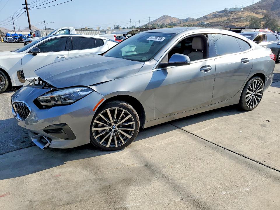 2022 BMW 2er VIN WBA53AK05N7K41189 COPART salvage auction — FRONT END, Ca - Dis/Dlr/Exp Only Clean Title, sold $6,800 on 2026-07-06 (photo 1)