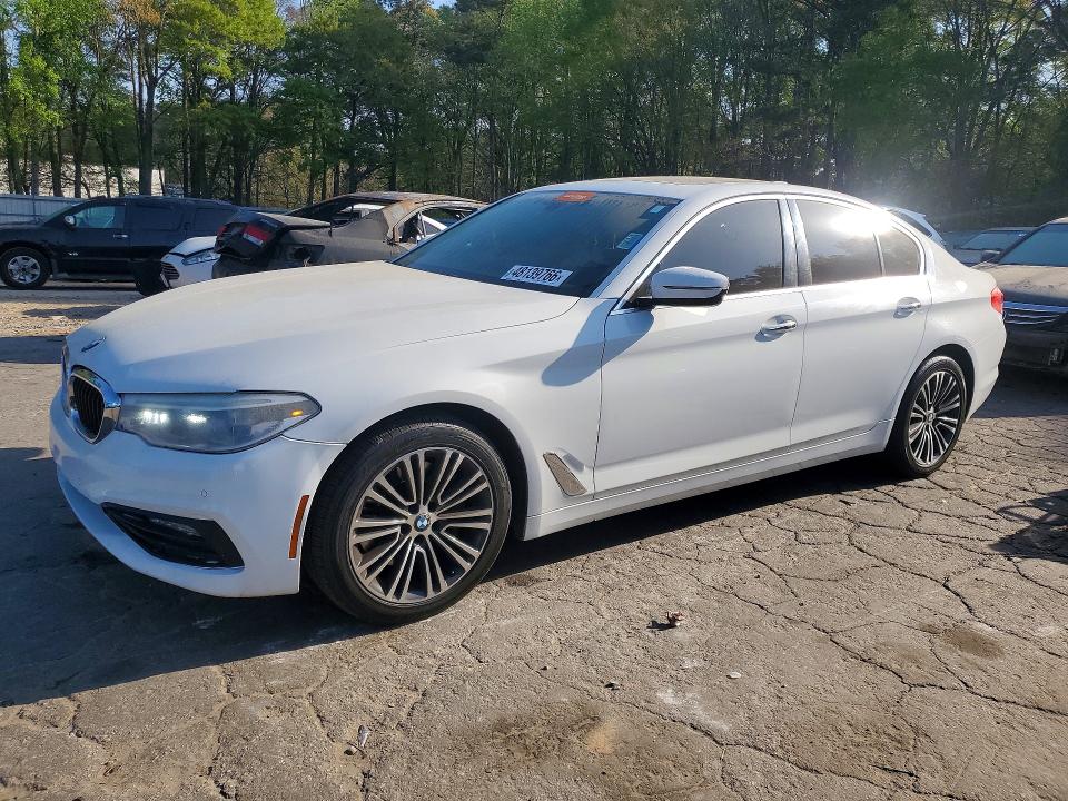 2017 BMW 5er VIN WBAJE5C39HG917057 COPART salvage auction — MINOR DENT/SCRATCHES, Al - Certificate Of Title, sold $8,000 on 2026-07-02 (photo 1)