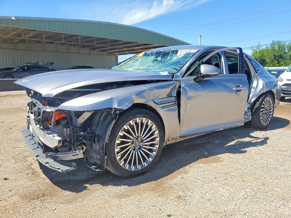 2023 Genesis G80 VIN KMTGE4S1XPU007359 COPART salvage auction — SIDE, FL - CERTIFICATE OF DESTRUCTION, sold $1,150 on 2026-07-20 (photo 1)