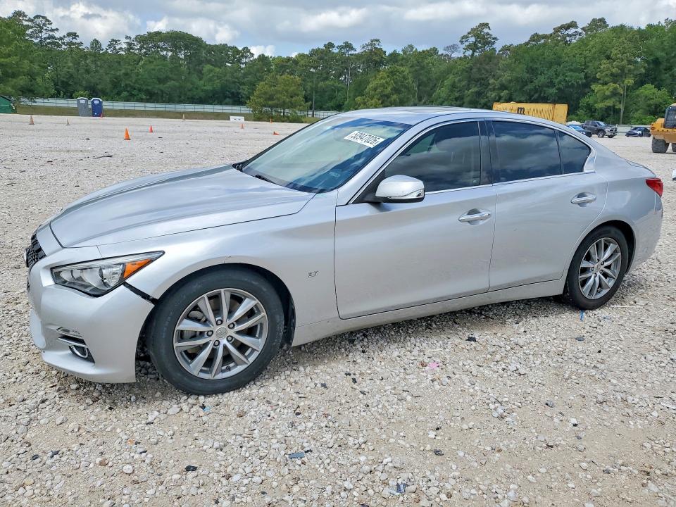 2015 Infiniti Q50 VIN JN1BV7AP7FM356707 — COPART salvage auction photo