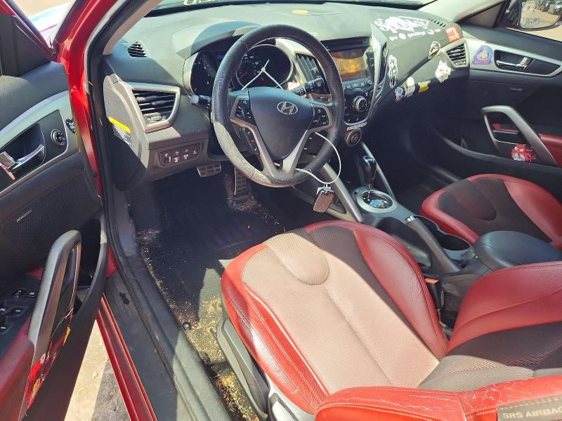 2012 Hyundai Veloster VIN KMHTC6ADXCU049076 COPART salvage auction — FRONT END, Al - Cert Of Title-Salvage Title, sold $475 on 2026-07-27 (photo 8)