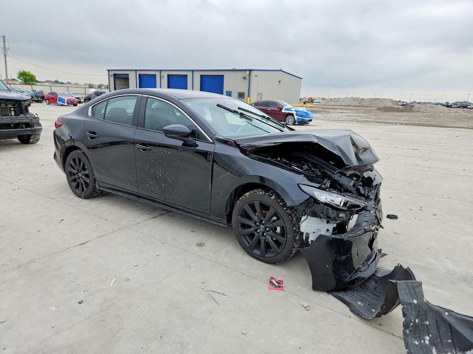 2026 Mazda 3 VIN JM1BPABL5T1855972 COPART salvage auction — FRONT END, TX - SALVAGE VEHICLE TITLE, sold $3,500 on 2026-07-31 (photo 4)