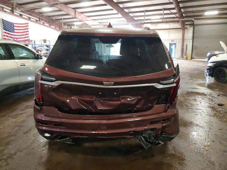2022 Cadillac Xt6 VIN 1GYKPGRS3NZ161604 COPART salvage auction — REAR END, Mi - Certificate Of Title, sold $12,600 on 2026-07-03 (photo 6)