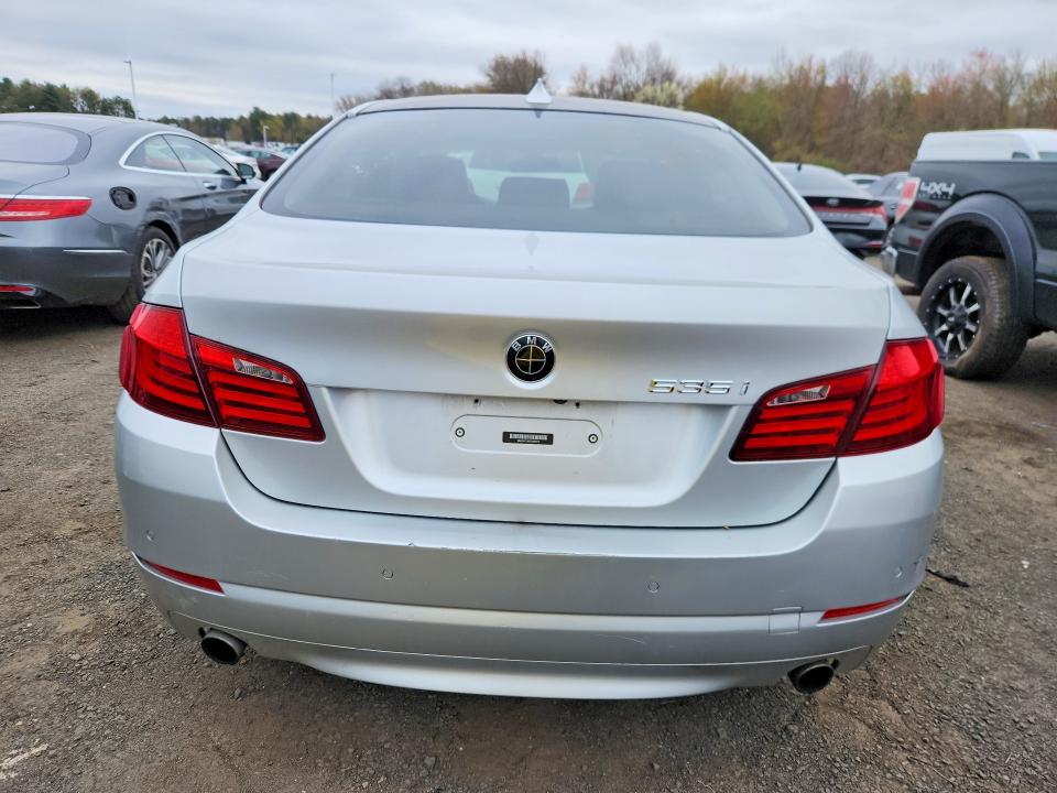 2012 BMW 5 series VIN WBAFU7C50CDU56671 COPART salvage auction — FRONT END, Ri - Certificate Of Title, sold $3,950 on 2026-07-27 (photo 6)