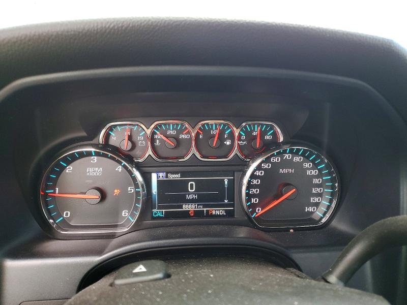2017 Chevrolet Silverado VIN 1GCRCREC5HZ224376 COPART salvage auction — FRONT END, ID - SALVAGE CERTIFICATE OF TITLE, sold $4,300 on 2026-07-02 (photo 9)