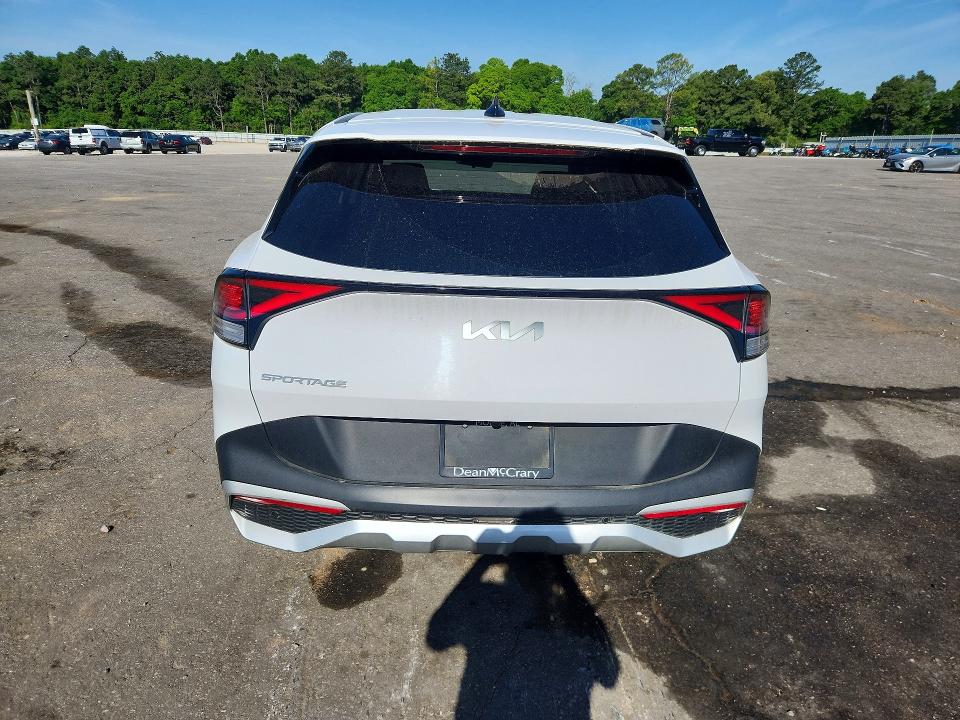 2025 Kia Sportage VIN 5XYK33DF4SG282818 COPART salvage auction — FRONT END, AL - CERT OF TITLE-SALVAGE TITLE, sold $8,700 on 2026-07-27 (photo 6)
