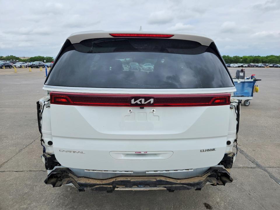 2024 Kia Carnival VIN KNDNB4H33R6380631 COPART salvage auction — SIDE, Tx - Certificate Of Title, sold $13,100 on 2026-07-09 (photo 6)