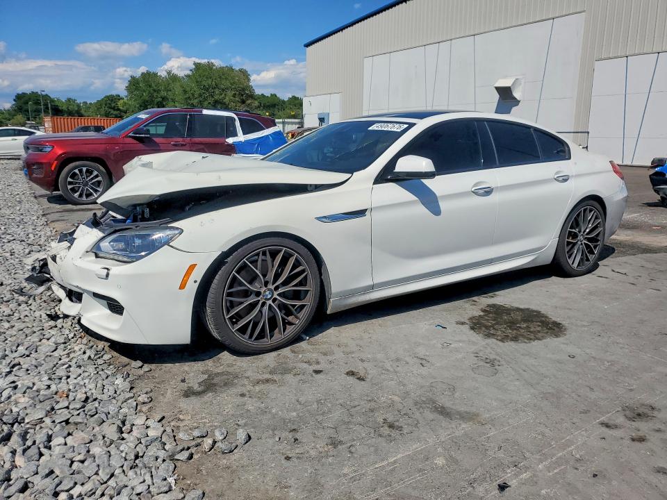 2015 BMW 6 series VIN WBA6B4C55FD760829 COPART salvage auction — FRONT END, Fl - Electronic Cert Of Title, sold $15 on 2026-07-27 (photo 1)