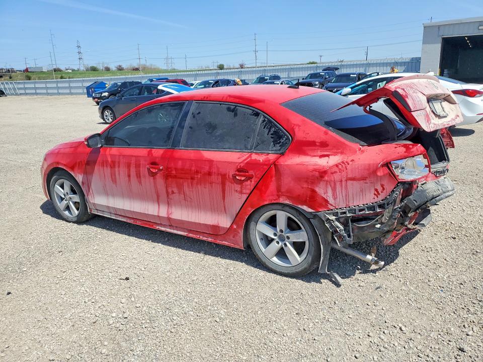 2012 Volkswagen Jetta VIN 3VW3L7AJ5CM465926 COPART salvage auction — REAR END, Ia - Salvage W/Salvage History, sold $80 on 2026-07-22 (photo 2)