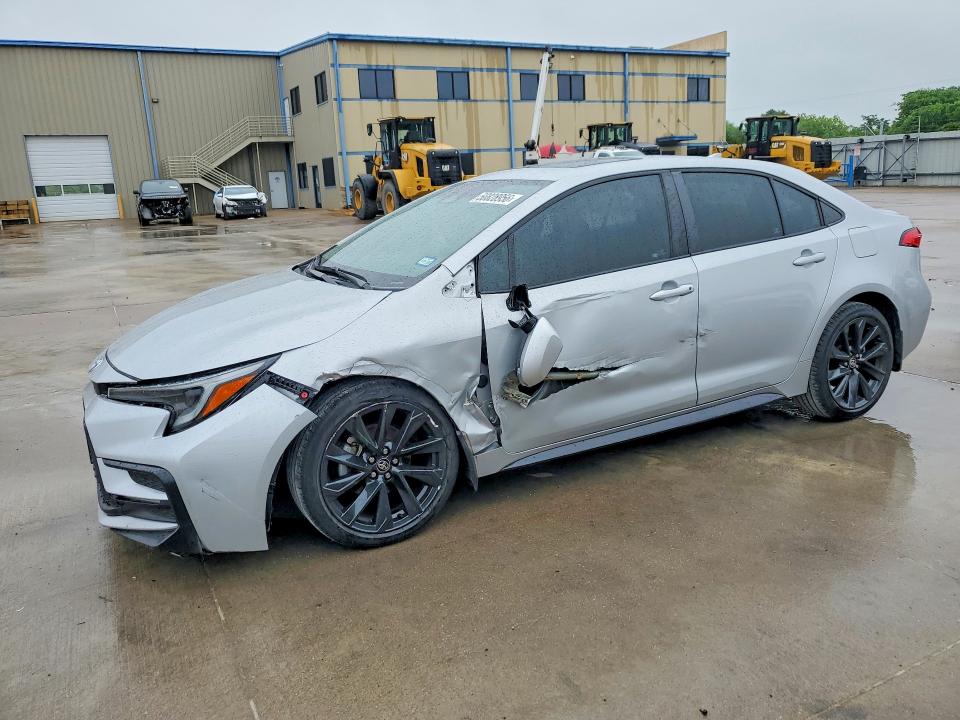 2023 Toyota Corolla VIN 5YFP4MCE3PP144675 COPART salvage auction — FRONT END, Tx - Salvage Vehicle Title, sold $7,600 on 2026-07-02 (photo 1)