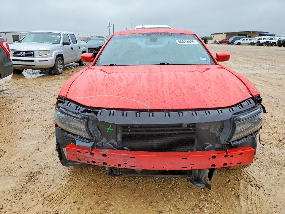 2016 Dodge Charger VIN 2C3CDXBG8GH327647 COPART salvage auction — FRONT END, Tx - Salvage Vehicle Title, sold $3,200 on 2026-07-09 (photo 5)