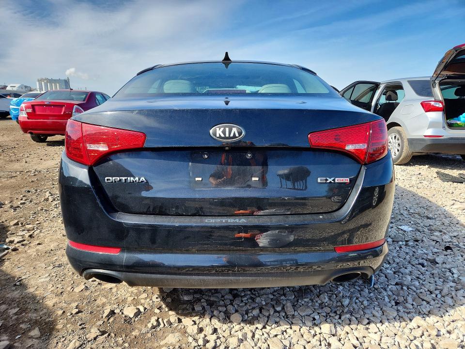 2013 Kia Optima VIN 5XXGN4A73DG196359 COPART salvage auction — FRONT END, Il - Salvage Certificate, sold $400 on 2026-07-03 (photo 6)