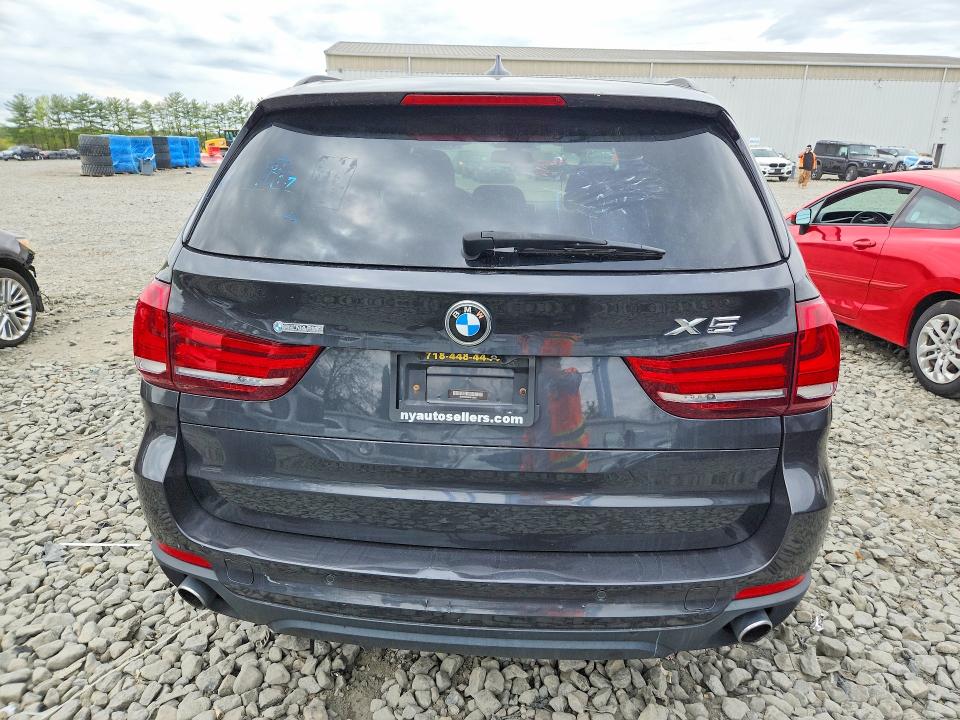 2015 BMW X5 VIN 5UXKR0C54F0P13528 COPART salvage auction — MECHANICAL, Wv - Certificate Of Title, sold $3,050 on 2026-07-13 (photo 6)
