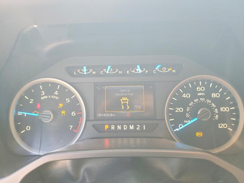 2016 Ford F-150 VIN 1FTEW1EF1GKF80526 COPART salvage auction — FRONT END, Tx - Salvage Vehicle Title, sold $7,400 on 2026-07-02 (photo 9)