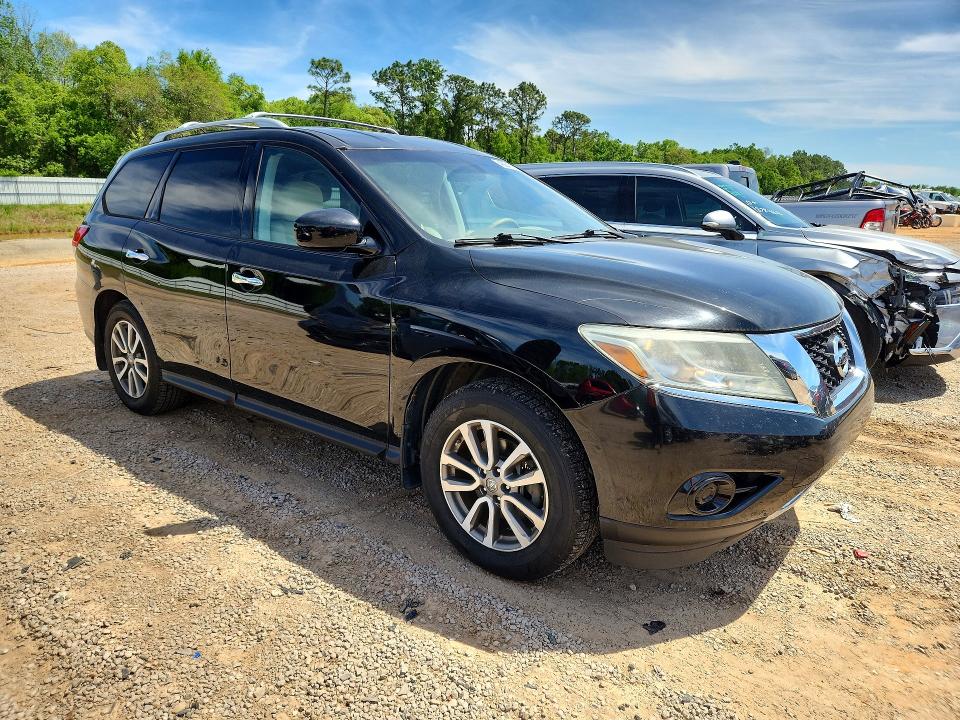 2014 Nissan Pathfinder VIN 5N1AR2MN6EC687465 COPART salvage auction — NORMAL WEAR, AL - CERTIFICATE OF TITLE, sold $400 on 2026-07-02 (photo 4)