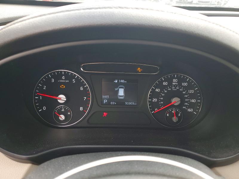 2020 Kia Sorento VIN 5XYPGDA59LG659771 COPART salvage auction — FRONT END, Mi - Cert Of Title-Salvage Vehicle, sold $2,400 on 2026-07-22 (photo 9)