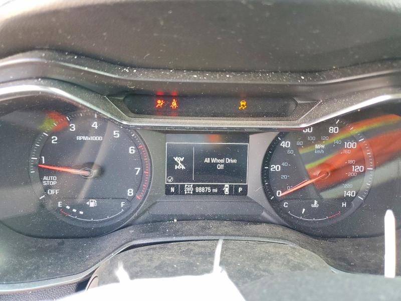 2021 Chevrolet Trailblazer VIN KL79MSSL1MB055014 COPART salvage auction — FRONT END, Mi - Scrap Certificate Of Title, sold $1,900 on 2026-07-10 (photo 9)