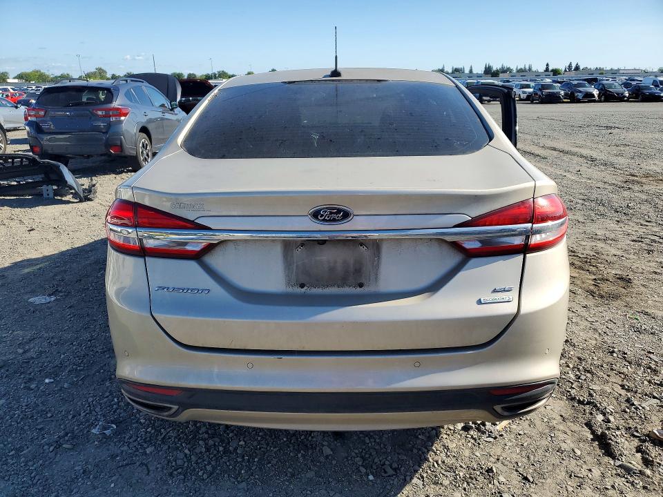 2017 Ford Fusion VIN 3FA6P0H97HR215952 COPART salvage auction — SIDE, Ca - Salvage Certificate, sold $975 on 2026-07-09 (photo 6)