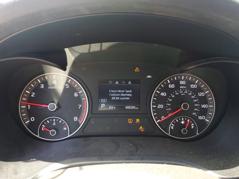 2020 Kia Optima VIN 5XXGT4L37LG452243 COPART salvage auction — REAR END, Fl - Certificate Of Destruction, sold $2,050 on 2026-07-07 (photo 9)