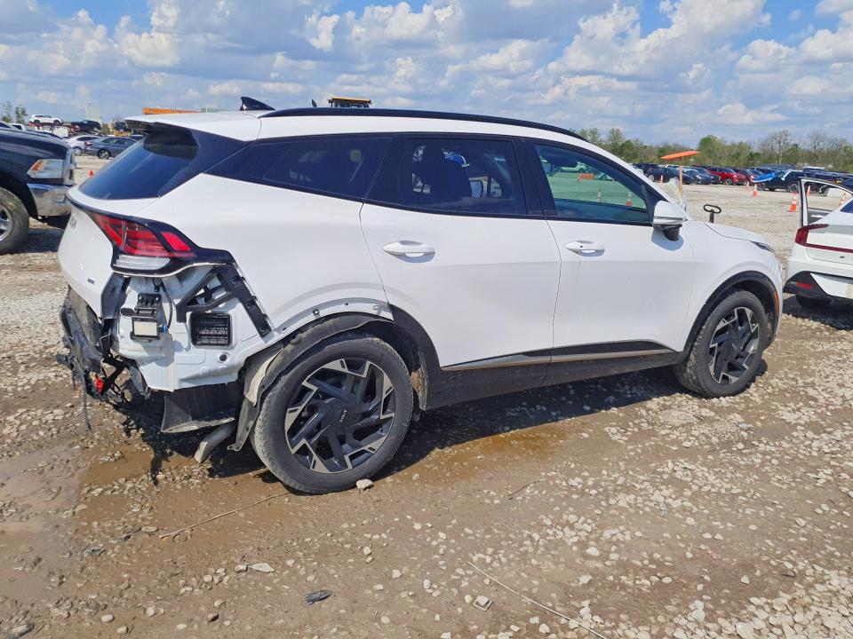 2025 Kia Sportage VIN 5XYK5CDF0SG294765 COPART salvage auction — REAR END, Oh - Cert Of Title-Salvage, sold $5,500 on 2026-07-28 (photo 3)