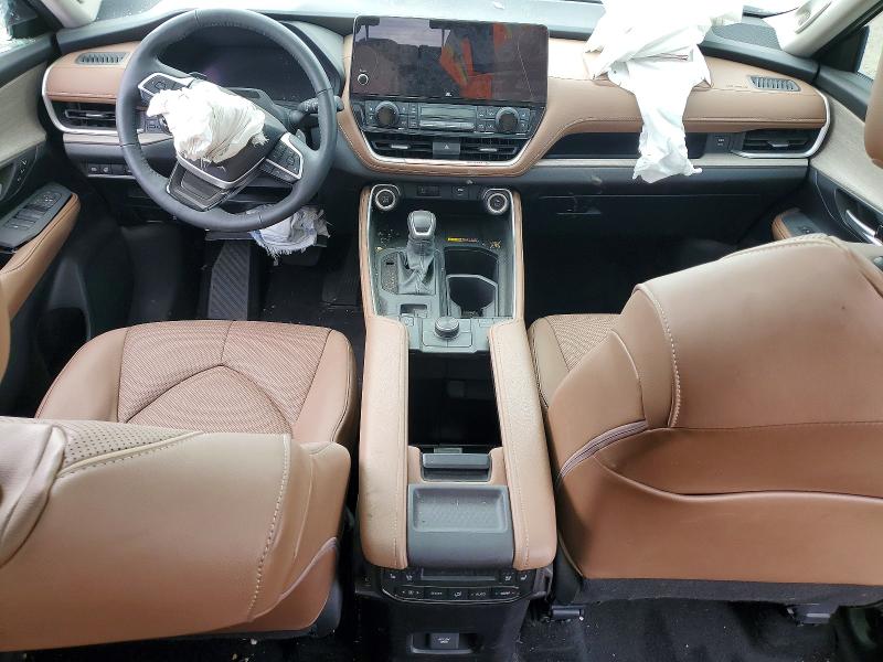 2025 Toyota Highlander VIN 5TDAAAB54SS085070 COPART salvage auction — FRONT END, Tx - Salvage Vehicle Title, sold $17,700 on 2026-07-10 (photo 8)