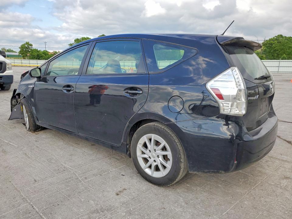2013 Toyota Prius VIN JTDZN3EU7D3229141 COPART salvage auction — FRONT END, Tn - Salvage Certificate, sold $2,000 on 2026-07-27 (photo 2)