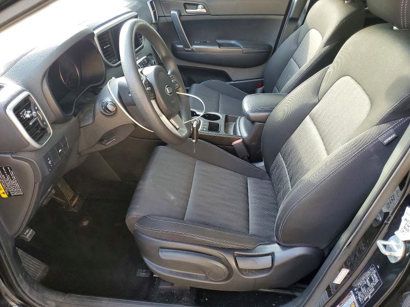 2021 Kia Sportage VIN KNDPMCAC1M7927115 COPART salvage auction — FRONT END, Sc - Cert Of Title-Salvage, sold $4,400 on 2026-07-14 (photo 7)