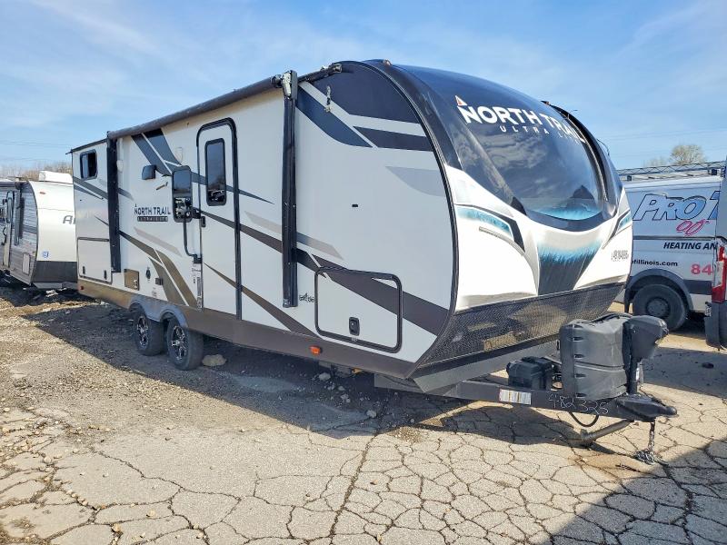 2022 Heartland rv VIN 5SFNB2821NE482325 COPART salvage auction — ROOF, IL - SALVAGE CERTIFICATE, sold $35 on 2026-07-22 (photo 1)