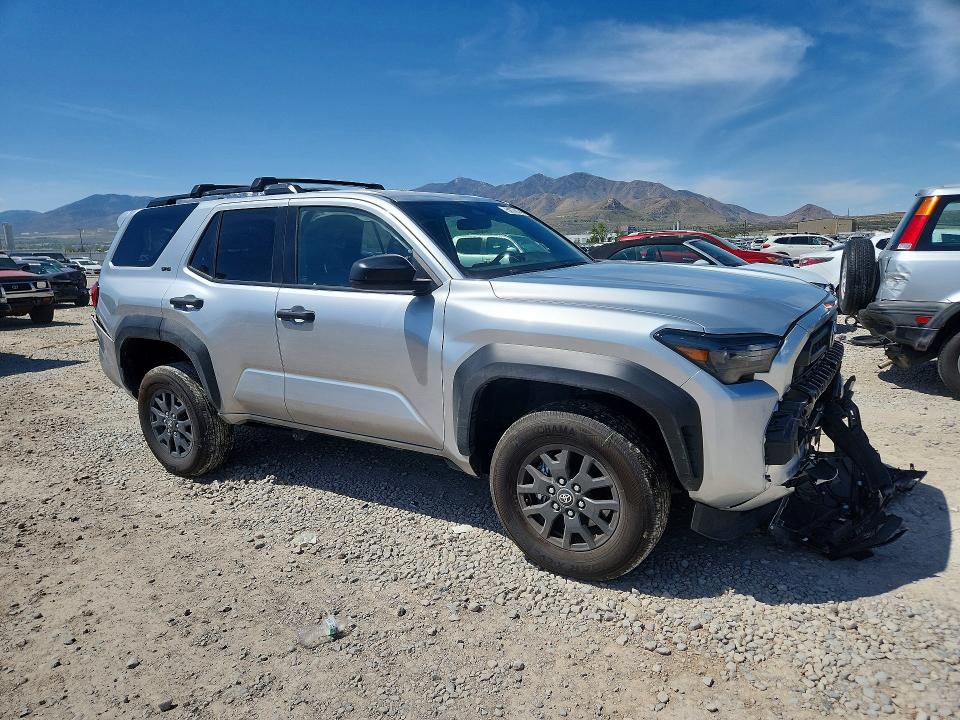 2025 Toyota 4runner VIN JTEVA5BR5S5073474 COPART salvage auction — FRONT END, Ut - Salvage Certificate, sold $26,000 on 2026-07-10 (photo 4)