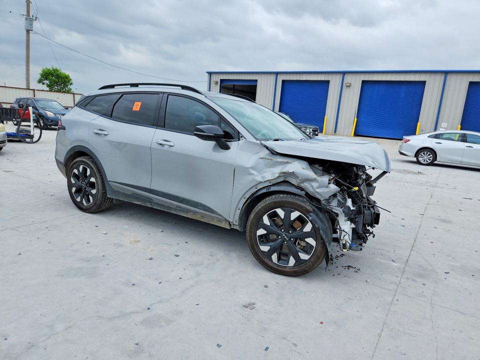 2023 Kia Sportage VIN 5XYK6CAF0PG048694 COPART salvage auction — FRONT END, Tx - Salvage Vehicle Title, sold $3,650 on 2026-07-14 (photo 4)