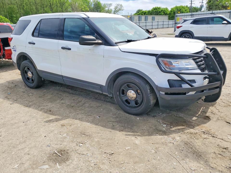 2018 Ford Explorer VIN 1FM5K8ARXJGB68678 COPART salvage auction — FRONT END, Oh - Certificate Of Title, sold $2,500 on 2026-07-09 (photo 4)