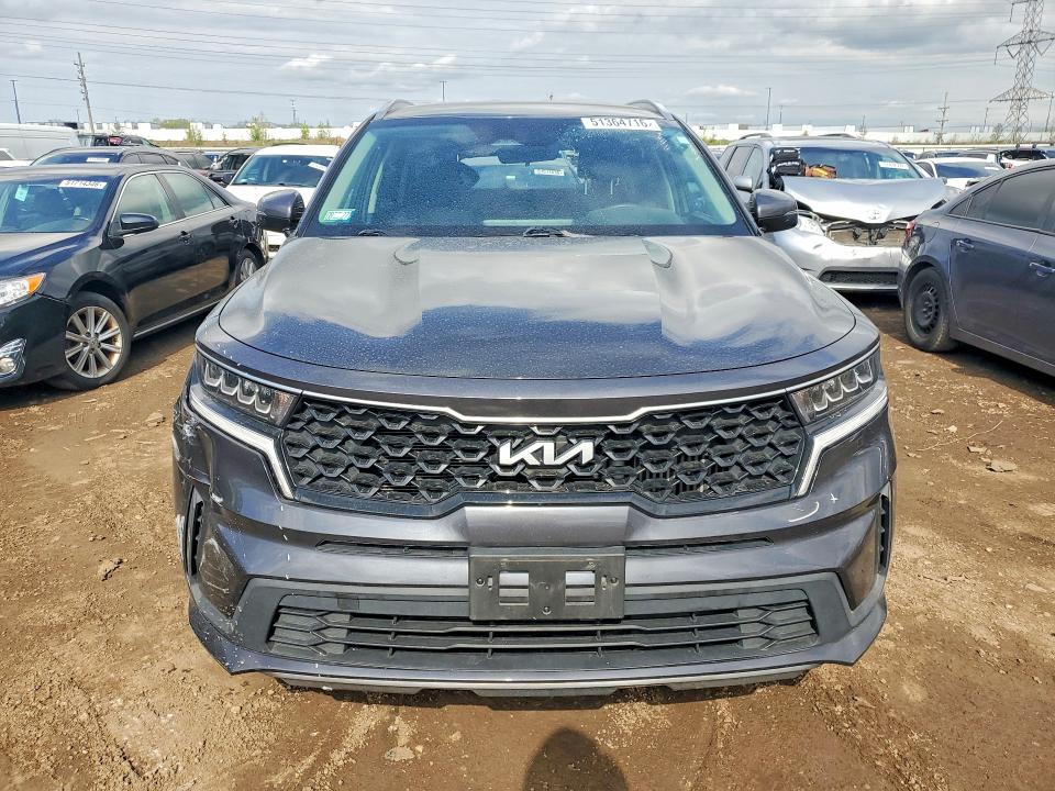2022 Kia Sorento VIN KNDRGDLG4N5081887 COPART salvage auction — REAR END, Il - Salvage Certificate, sold $7,400 on 2026-07-02 (photo 5)