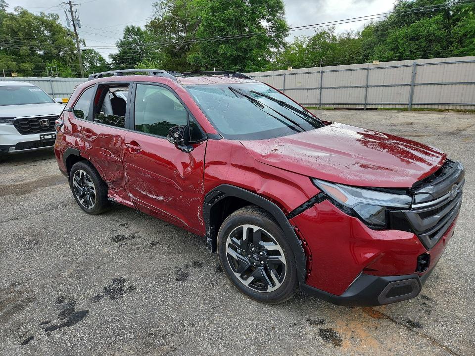 2025 Subaru Forester VIN JF2SLDRC9SH614409 COPART salvage auction — ROLLOVER, Fl - Certificate Of Destruction, sold $5,000 on 2026-07-28 (photo 4)